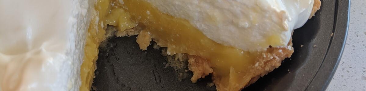Lemon meringue pie